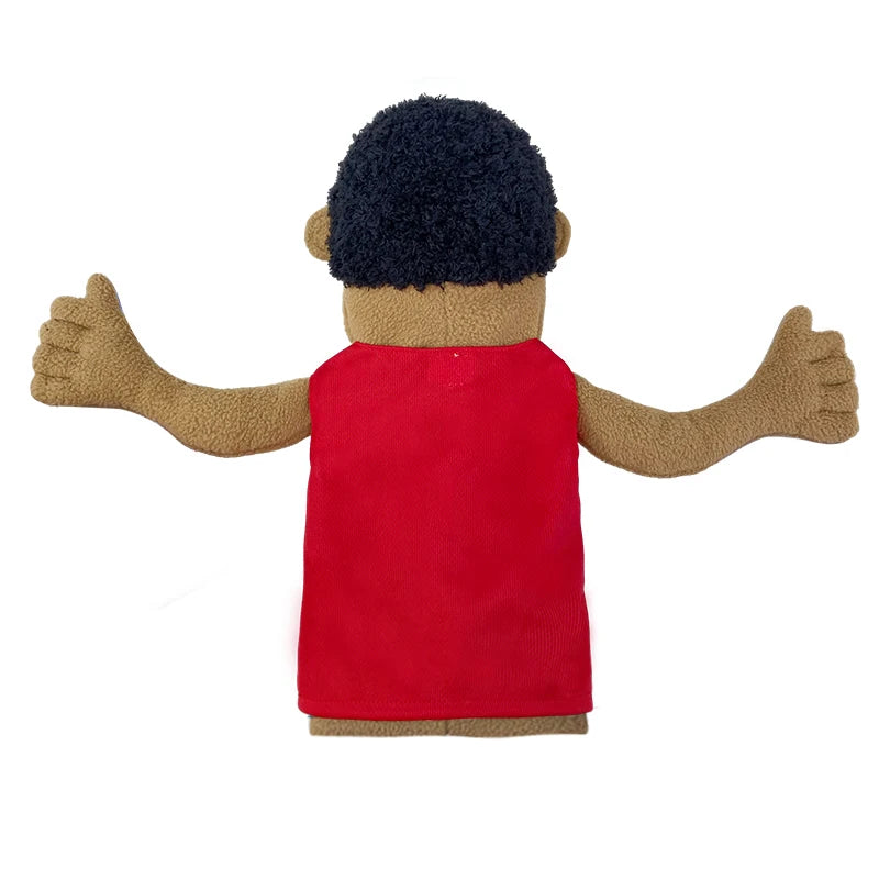 Cute Cartoon Profession Series Hand Puppet Plush Doctor Police Officer Nurse Teacher Job Puppet Ventriloquism Doll - Big Tim's Magic Emporium