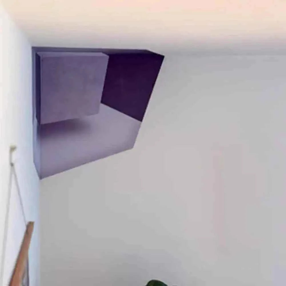 3D Optical Illusion Wallpaper High Quality Paper Easy Installation Modern Abstract Design for Living Room Bedroom Office Decor