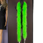 Fluffy Marabou Turkey Feather Boa (2 Meters)