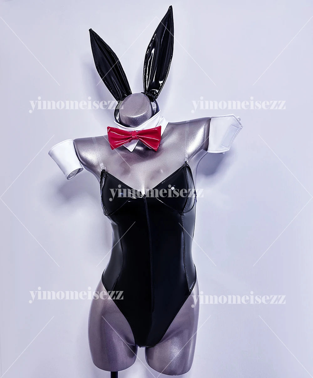 Customized Rabbit Girl Cosplay Costume | Anime Halloween Jumpsuit for Nightclub & Conventions - Big Tim's Magic Emporium