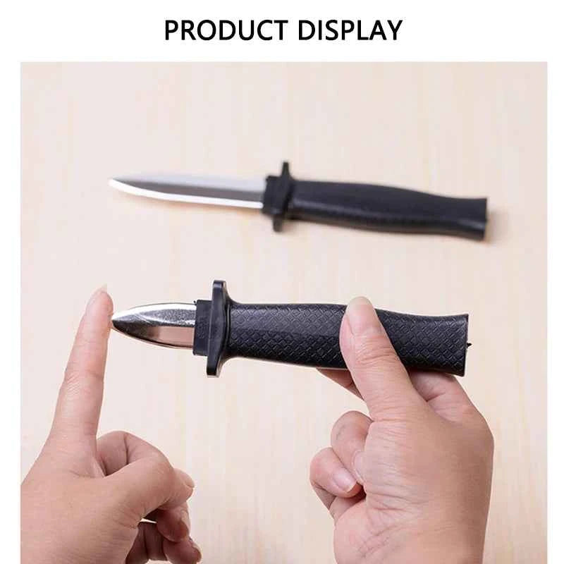 Props Toys Joke Magic Plastic Retractable Knife Joke Prank Props Knife Scary Trick Fake Dagger Funny - Big Tim's Magic Emporium