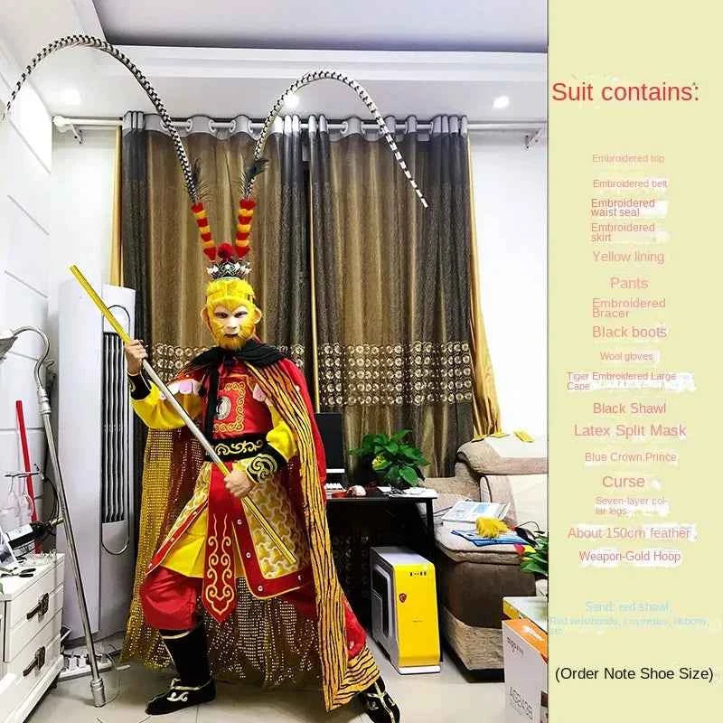 performance clothes stage performance costumes adult stage props mask