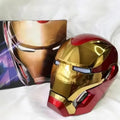 New Mechahead Mk50 Jarvis Iron Man Helmet Luminous Voice Control Deformable Electric Opening Halloween Cos Mask Male Toys Gifts - Big Tim's Magic Emporium