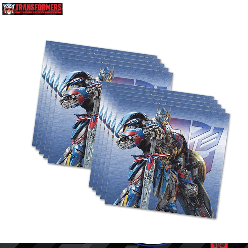 Transformers Party Favor Transformer Birthday Party Decorations Party Supplies Balloons Tablecloth Cups Plates Baby Shower Gifts - Big Tim's Magic Emporium