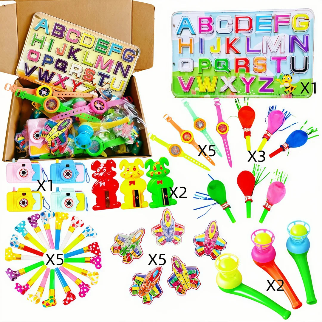 24Pcs Fun Party Favor Set Toys for Kids Birthday Party Wedding Guest Gifts Kindergarten Prizes Christmas Carnival Gift Pack - Big Tim's Magic Emporium