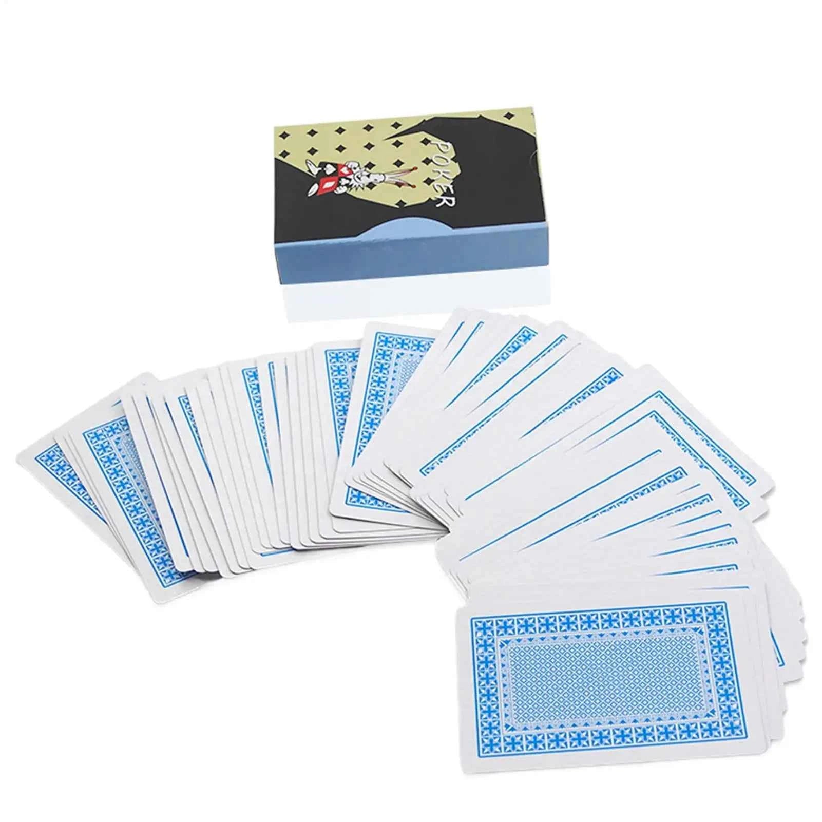 Deck Cards for Trick Beginners Deck Trick Poker Props Collectible Entertainment Poker Stage Performance Props with Instruction