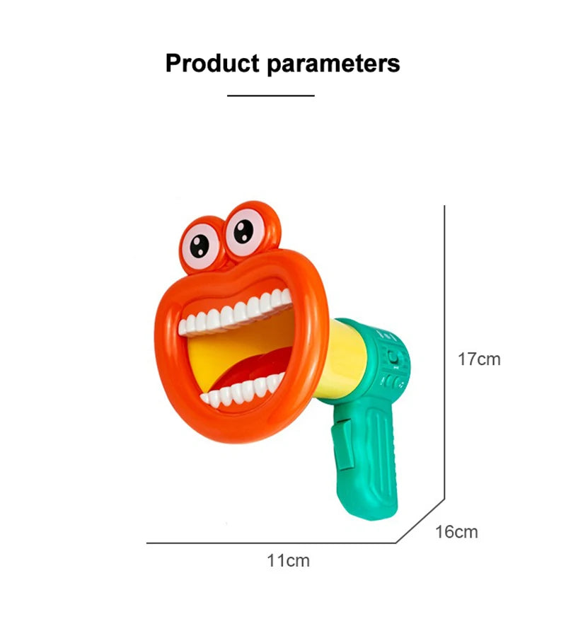 Funny Horn Handheld Large-Mouth Speaker Voice Changer Recording Gift for Children's Party Supplies Noise Making Trumpet - Big Tim's Magic Emporium