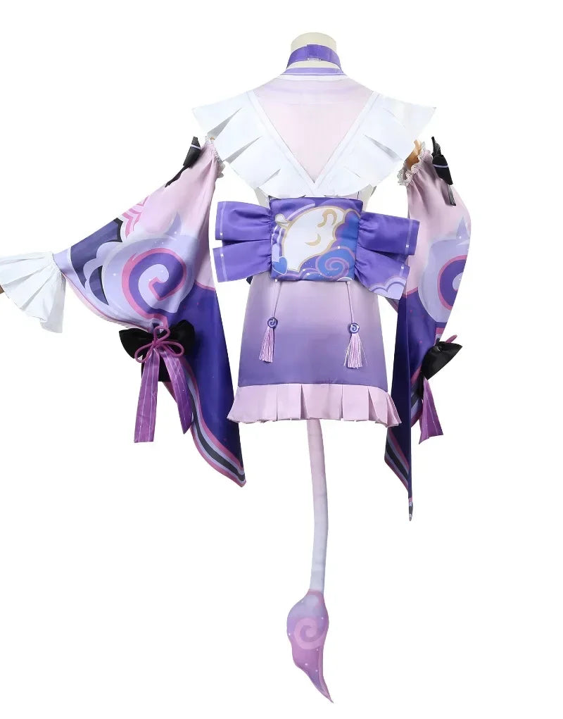 Mizuki Cosplay Costume Set | Fantasy Game Uniform with Wig for Women - Big Tim's Magic Emporium