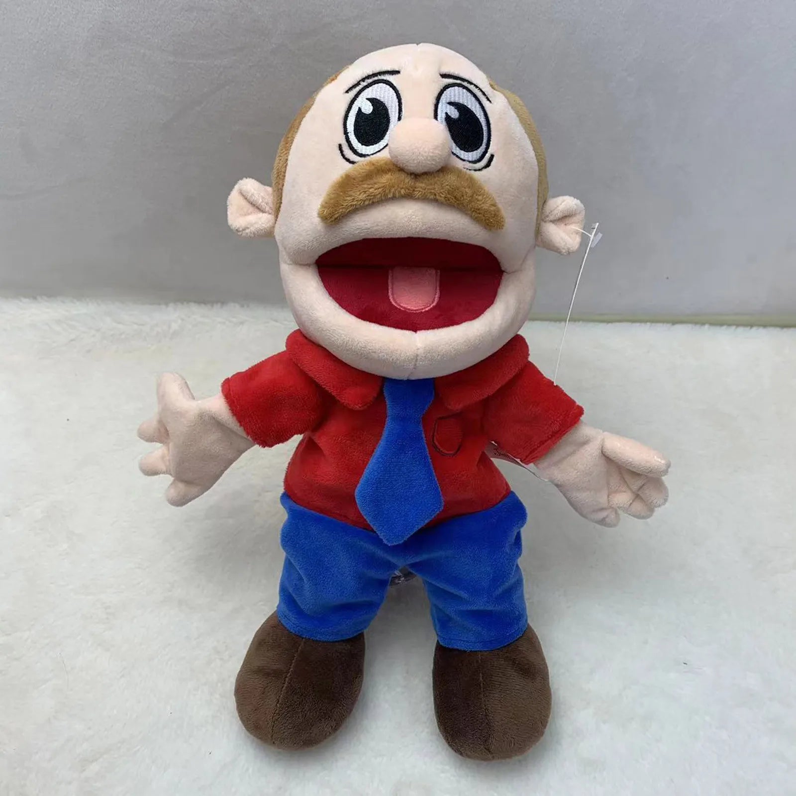 Cartoon Hand Puppet Toy Jeffys Zombie Boy Puppet Brinquedo Kawaii Stuffed Animal Jeffy Puppet Family Real Sml Doll Birthday Gift - Big Tim's Magic Emporium
