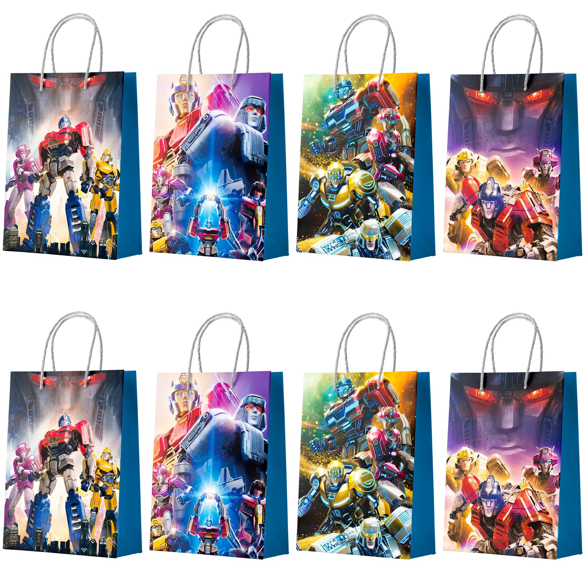 Transformers Party Gift Bags-16pcs Transformers Party Bags/Transformers Party Gift Treat Bags for Transformers Party Decorations - Big Tim's Magic Emporium