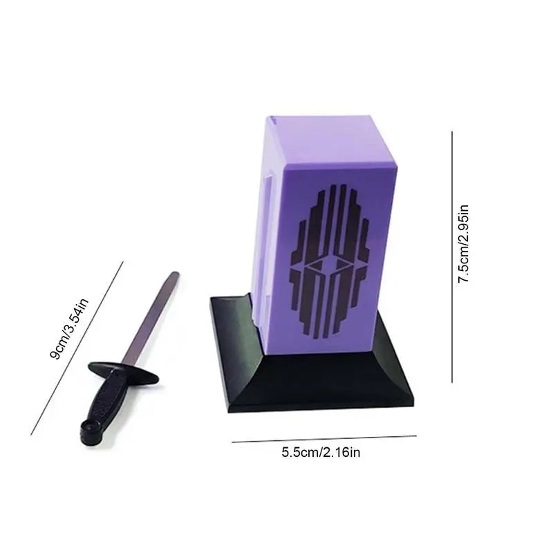 Crystal Cleaver – Blade Through Ring Magic Prop - Big Tim's Magic Emporium