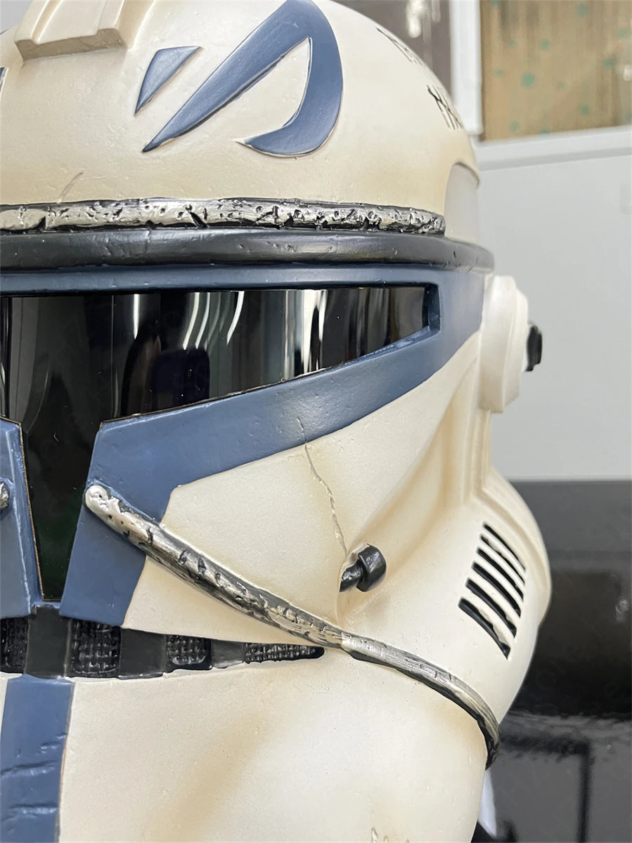 SW Captain Rex Helmet Phase 2 Mask Resin Stormtrooper Mask for Halloween Cosplay Helmet Masque Costume Casque Prop TK021 - Big Tim's Magic Emporium