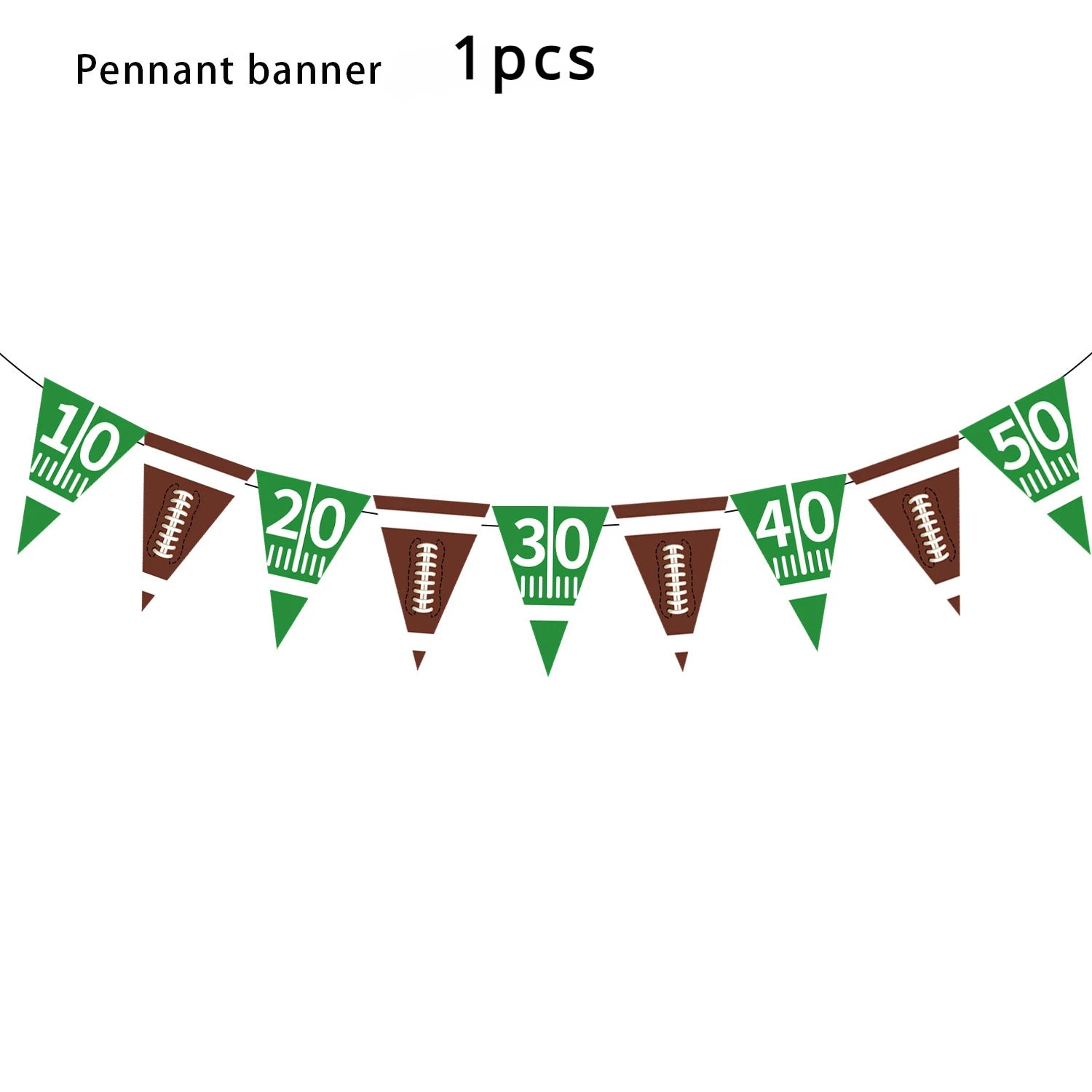 Super Bowl Rugby American Football Children's Birthday Party Paper Decoration Party Supplies Party Supplies Party Decorations - Big Tim's Magic Emporium