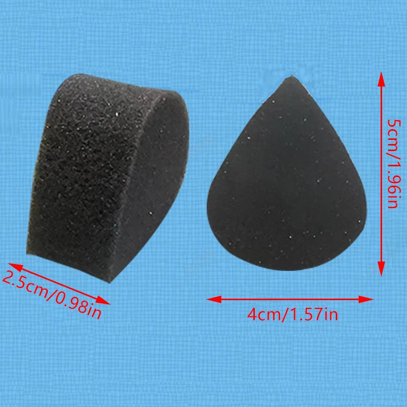 10/50PCS Face Paint Sponges Petal Sponge Foam Painting Craft Set Drawing Body Painting