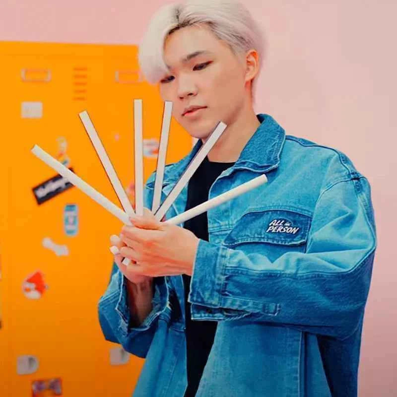TRICOLOR STICK Stage Magic Tricks Props Gimmick Easy&Visual Wand Magie Wand Split Mentalism Magia Illusions Magician Street Fun