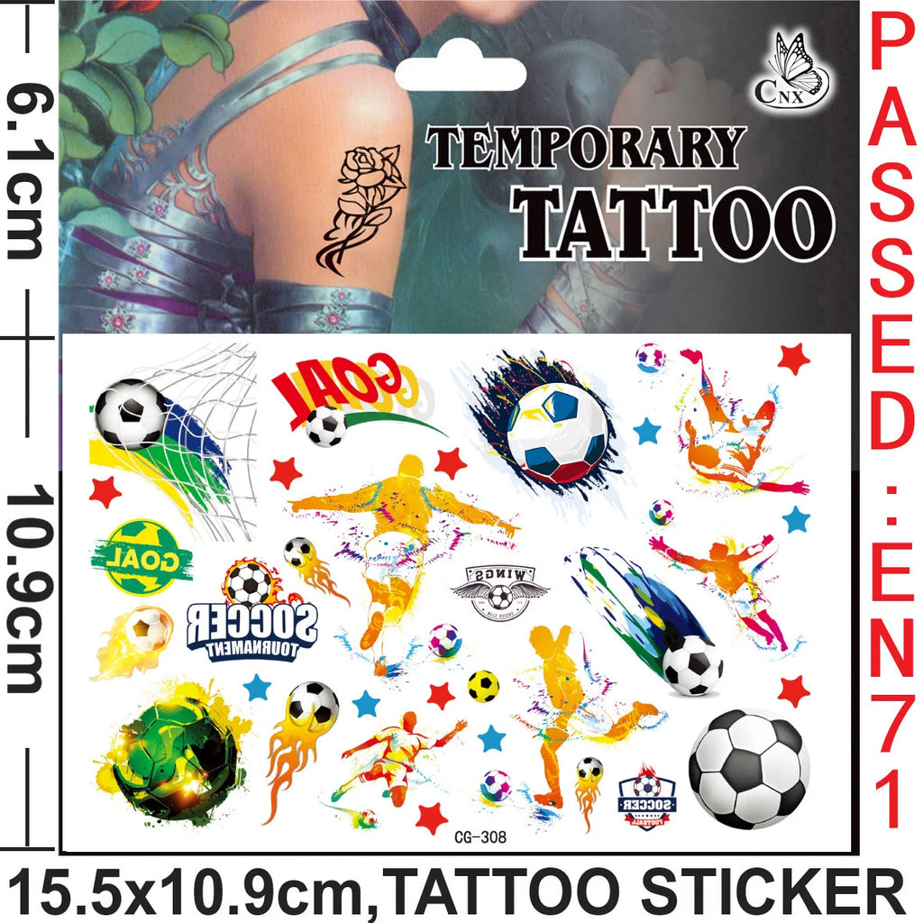 Soccer Party Birthday Party Decorat Slap Bracelets Goodie Bags Keychains Sticker Football Party Supplies Kids Boy Birthday Party