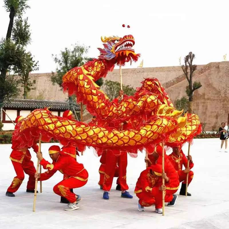 Dragon Dance Props Competitive   Clothing Professional Lion Leading Performance