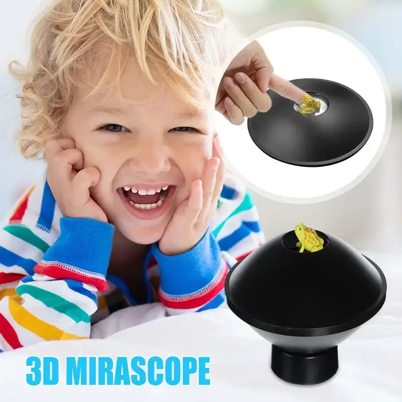 3D Mirascope – Parabolic Mirror Hologram Optical Illusion Toy - Big Tim's Magic Emporium