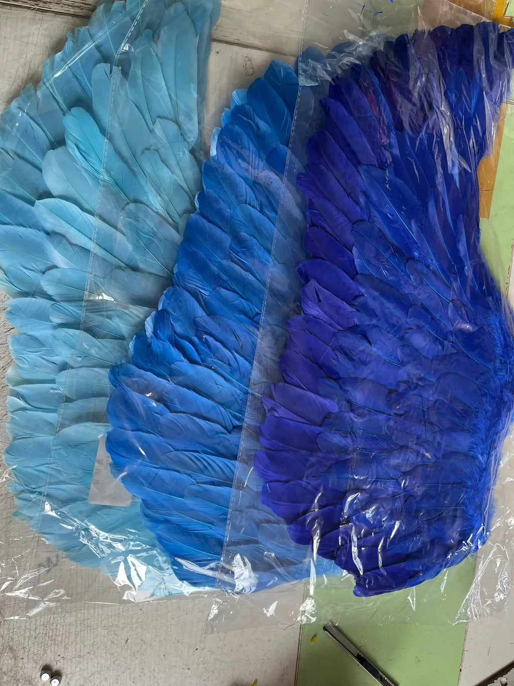 Party Glow LED Angel Feather Wing with Luminous Light Up Effect for Costume Birthday, Wedding and Christmas - Big Tim's Magic Emporium