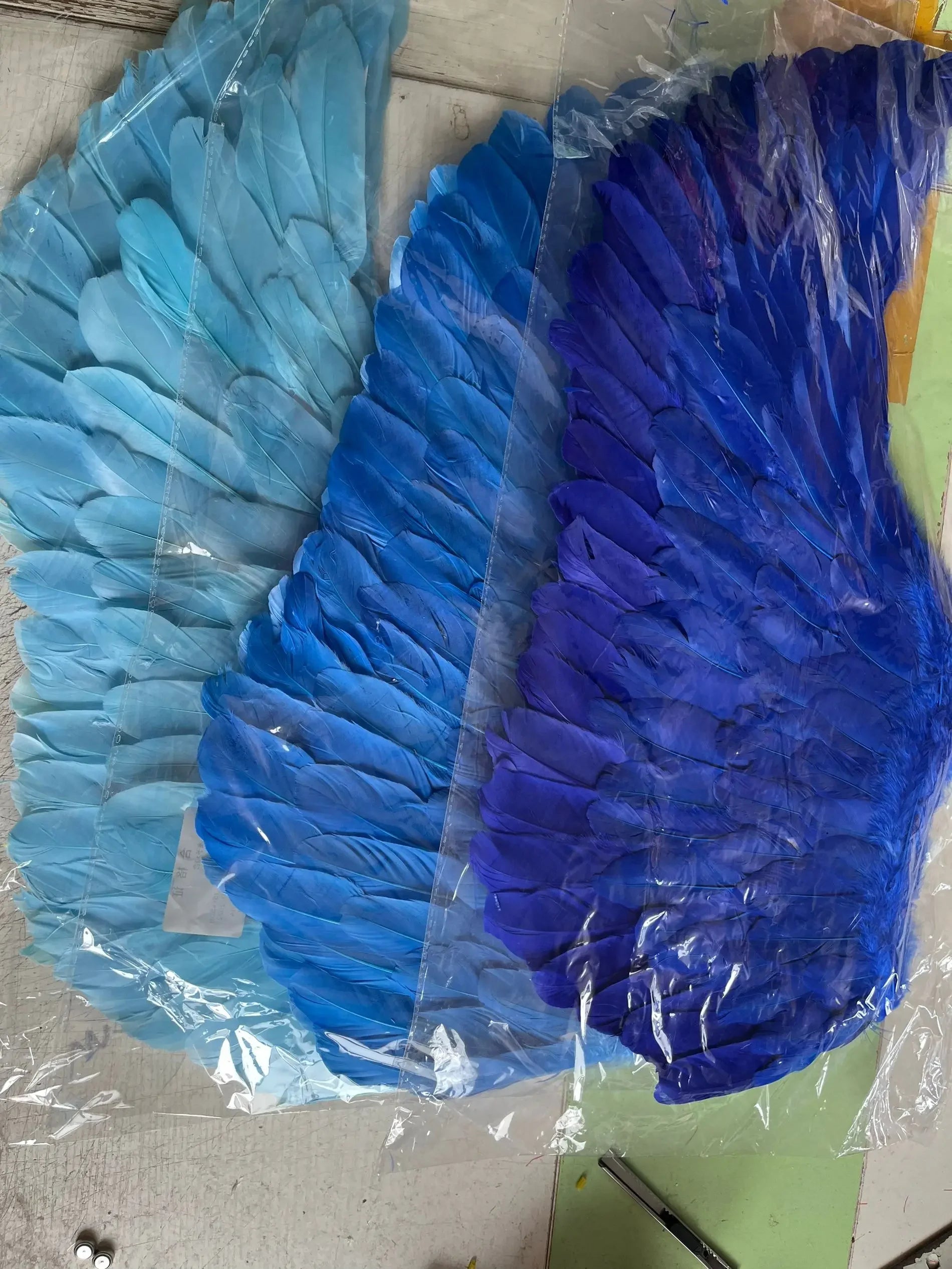 Party Glow LED Angel Feather Wing with Luminous Light Up Effect for Costume Birthday, Wedding and Christmas - Big Tim's Magic Emporium