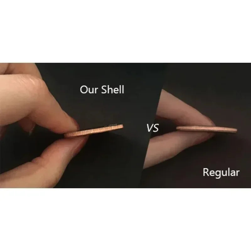 Magnetic Expanded Shell (Half Dollar) Magic Tricks Stage Magia Gimmick Illusion Props Vanishing Coin Magie Magicians - Big Tim's Magic Emporium