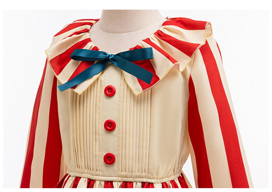 Clown Cosplay Costume New Movie Clown in A Cornfield Cosplay Jumpsuit Terror Play Outfit Kid Adult Halloween Party Clown Clothes - Big Tim's Magic Emporium