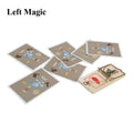 Mouse Traps Find Cards Prediction Close Up Street Magic Tricks Prophecy Seach Playing Cards Magic Props Illusion Mentalism