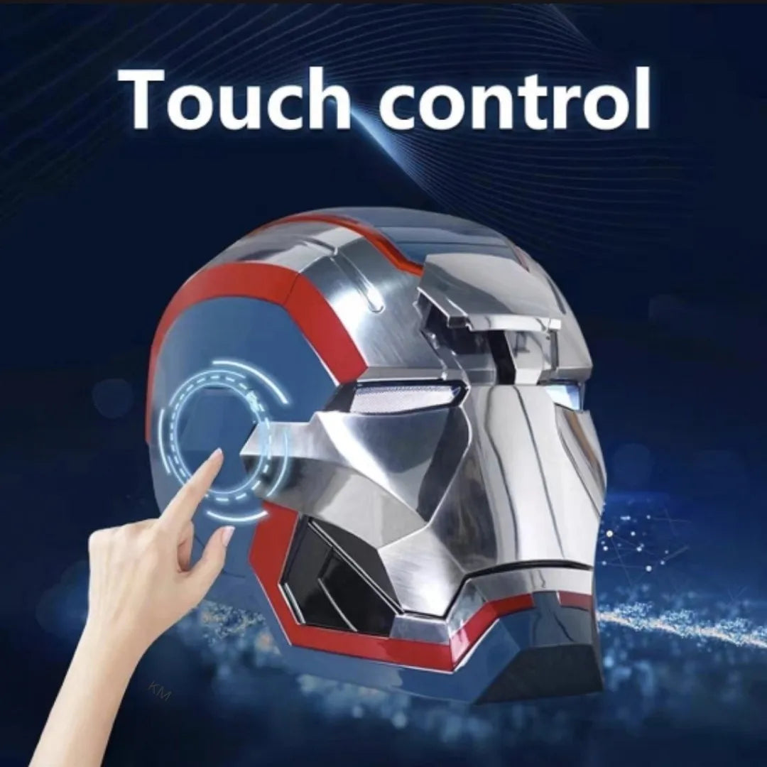 Iron Man War Machine 1:1 Cos Mask Wearable Helmet Remote Voice Control Automatic Helmet Mask Halloween Cosplay Props Adult Gift - Big Tim's Magic Emporium