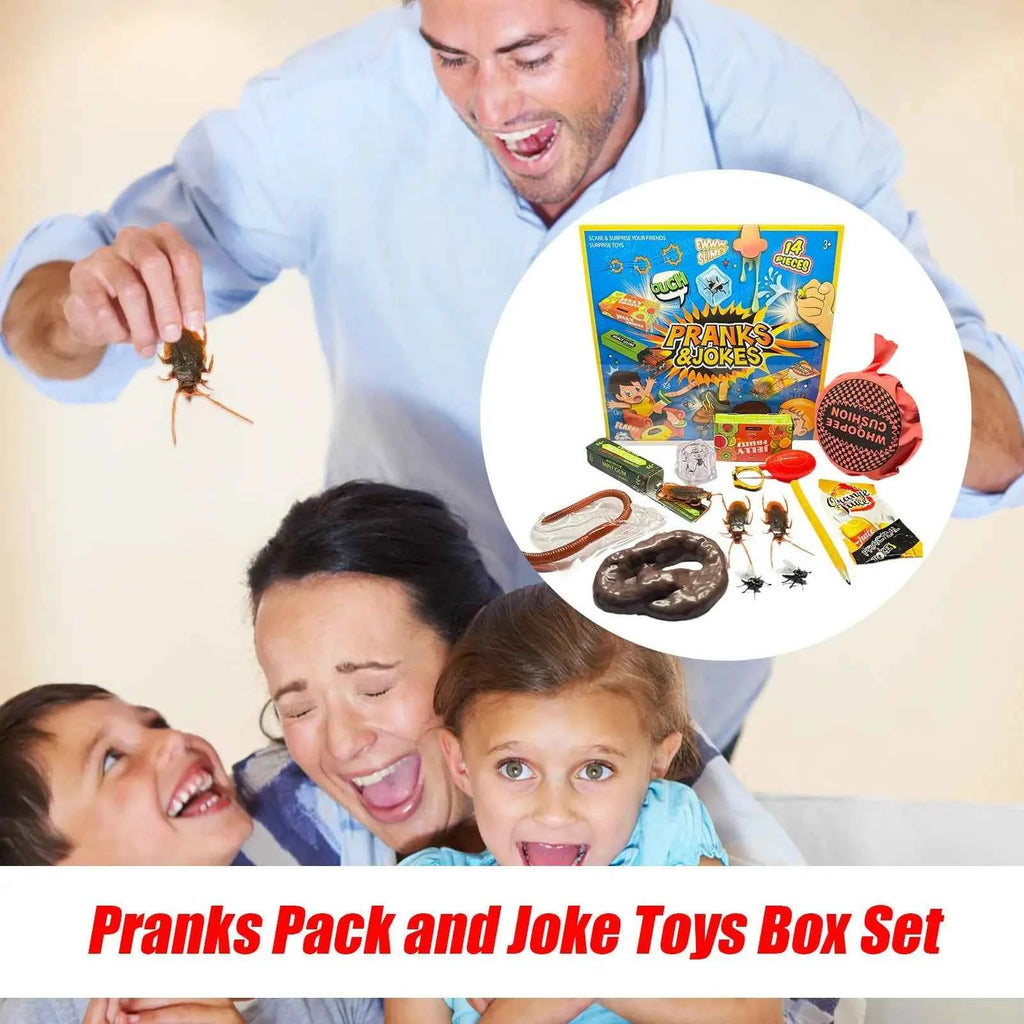 Funny Prank Kit Gag Gifts For Kids April Fools Joke Tricks Novelty Toys Practical Jokes Stuff Party Favors Pranks Accessories