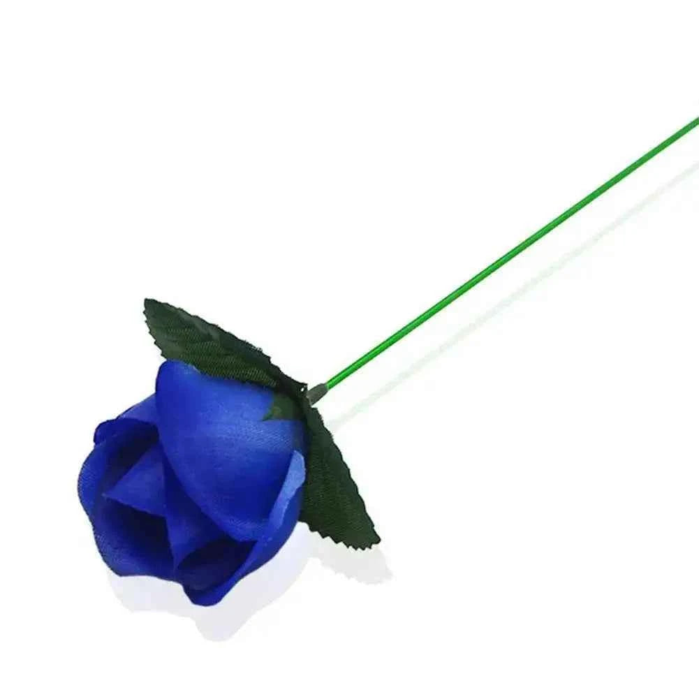Romantic Fire Rose Magic Trick Prop Torch to Rose Magic Gimmick Stage Performance Magic Toy Valentine Day Proposal Magic Props