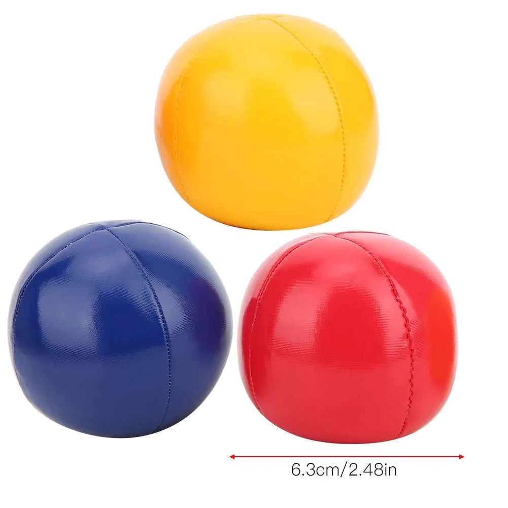 PU High-Quality Juggling Ball Hand Toss Ball Indoor Ball Juggling Ball with Mesh Bag Hand Toss Indoor Leisure Sports Ball - Big Tim's Magic Emporium