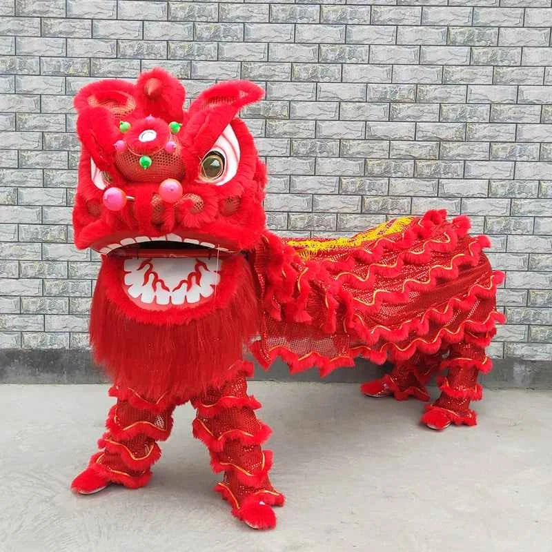 lion dance props complete set of lion dance adult full set of double single