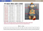 Samba Beaded Belly Dance Costume Set – Women's Bra & Waist Belt for Carnival, Stage & Performance