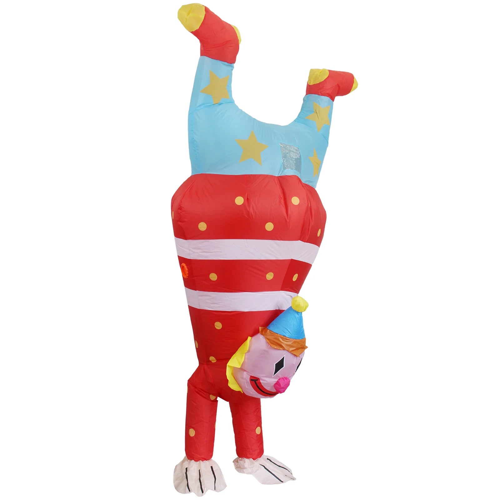 Mascot Clown Inflatable Costume for Adult Men Women Dance Parties TV Programs Carnivals Opening Celebrations - Big Tim's Magic Emporium