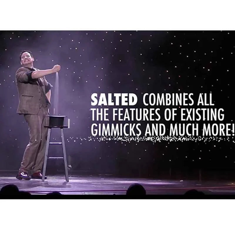 Salted 2.0 – Long Salt Pour Gimmick by Ruben Vilagrand & Vernet - Big Tim's Magic Emporium