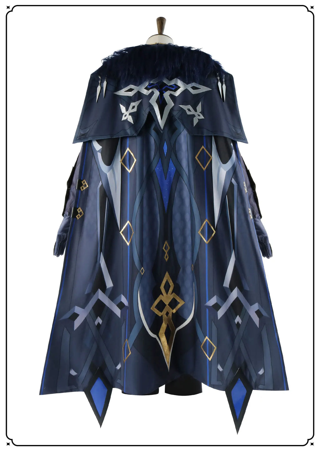Il Capitano Cosplay Costume | Cloak, Uniform & Mask Set | Genshin Impact - Big Tim's Magic Emporium