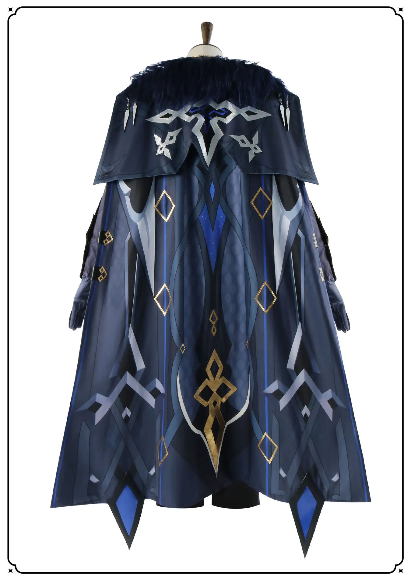 Il Capitano Cosplay Costume | Cloak, Uniform & Mask Set | Genshin Impact - Big Tim's Magic Emporium
