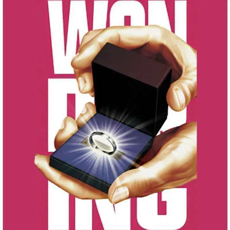 Tenyo Wonder Ring Pro Magic Trick Close Up Illusion Mentalism Gimmick Object Appearing & Vanishing Professional Magician Magia