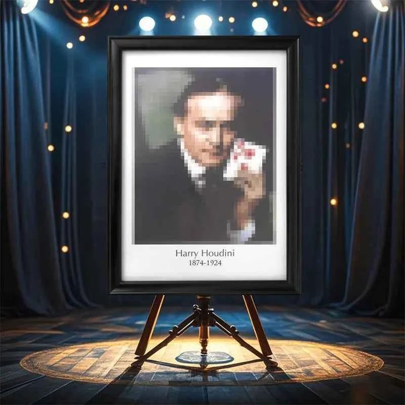Phantom (Stage) by Rezi, Hide & Sergey Koller Frame Stage Prediction Party Gimmick Props Illusion Mentalism Magic Tricks Comedy