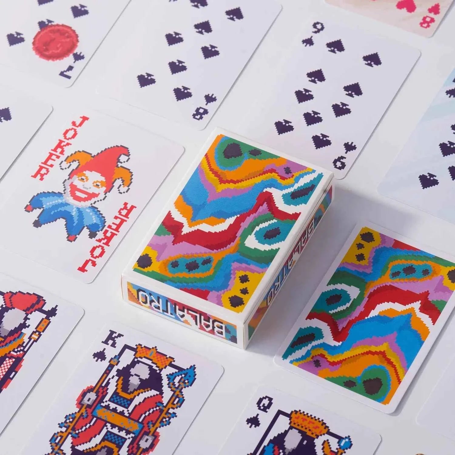 Classic Poker Card Set - Essential Party Game for Gatherings, Tabletop Games & Festive Fun, Durable & Portable Playing Cards
