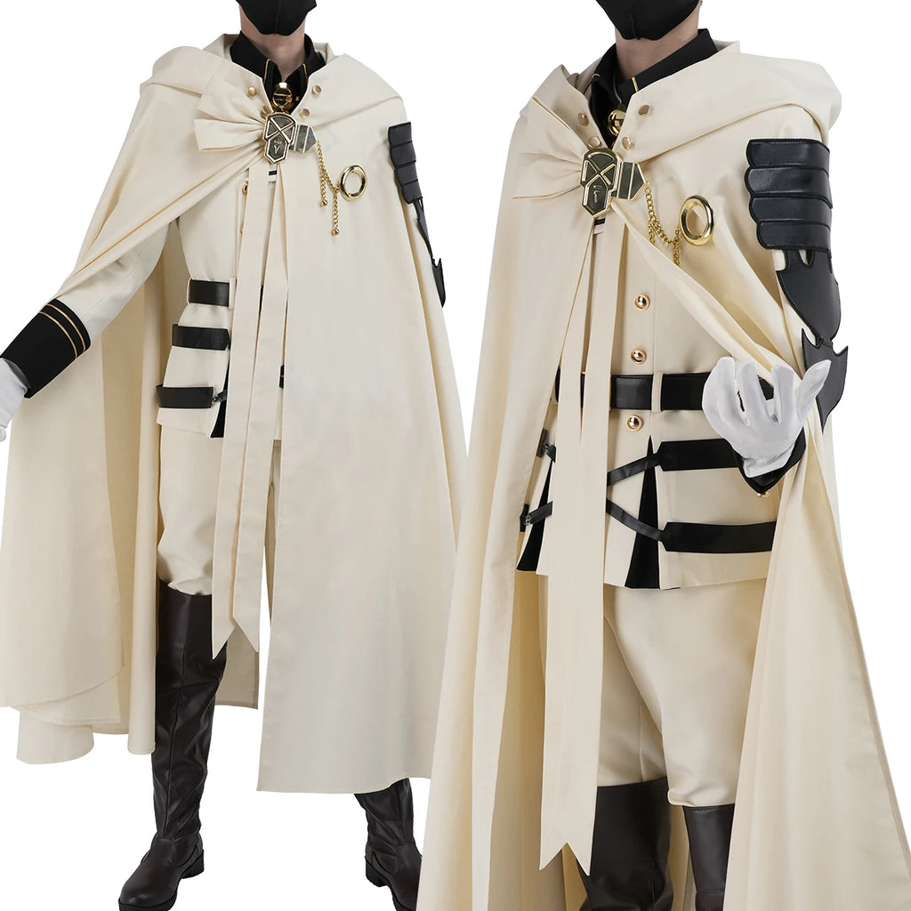 HOLOUN Seraph Of The End Anime Mikaela Hyakuya Cosplay Costume Cloak Jacket Pants Shirt Halloween Christmas Convention - Big Tim's Magic Emporium