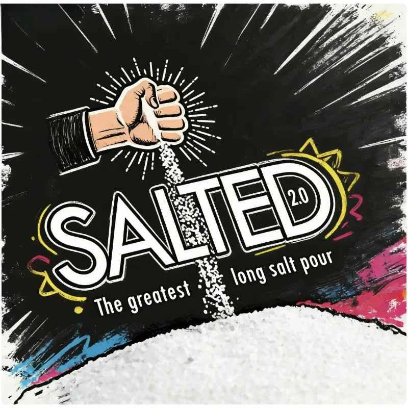Salted 2.0 – Long Salt Pour Gimmick by Ruben Vilagrand & Vernet - Big Tim's Magic Emporium