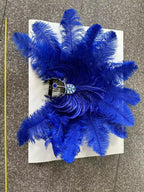 The Stardust Samba Enchantment – Exquisite Feathered Dance & Stage Headdress
