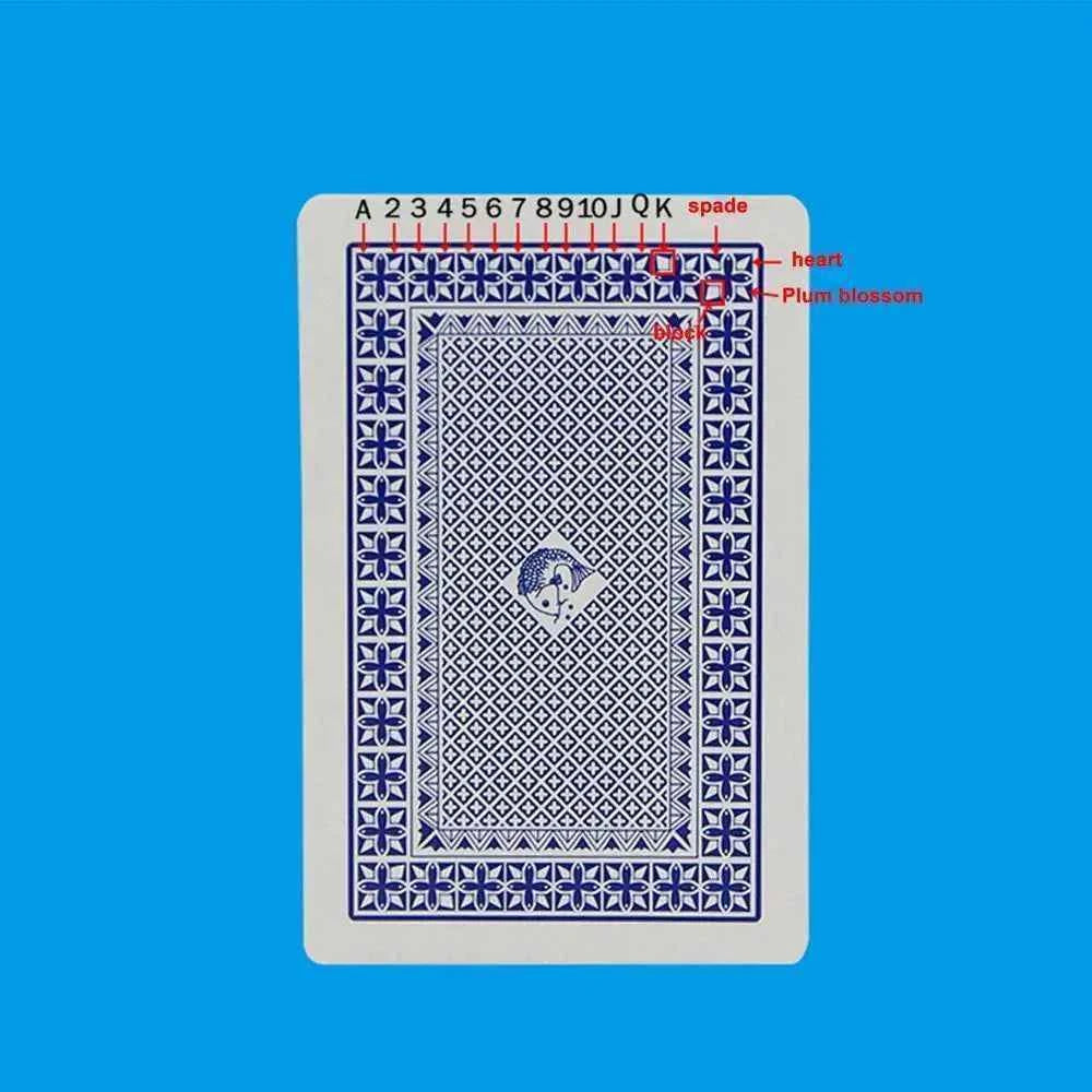 Magician Cards Deck Fishing Magic Playing Cards Great Novelty Gift Magic Playing Cards Props Stage Shows For Party Entertaining