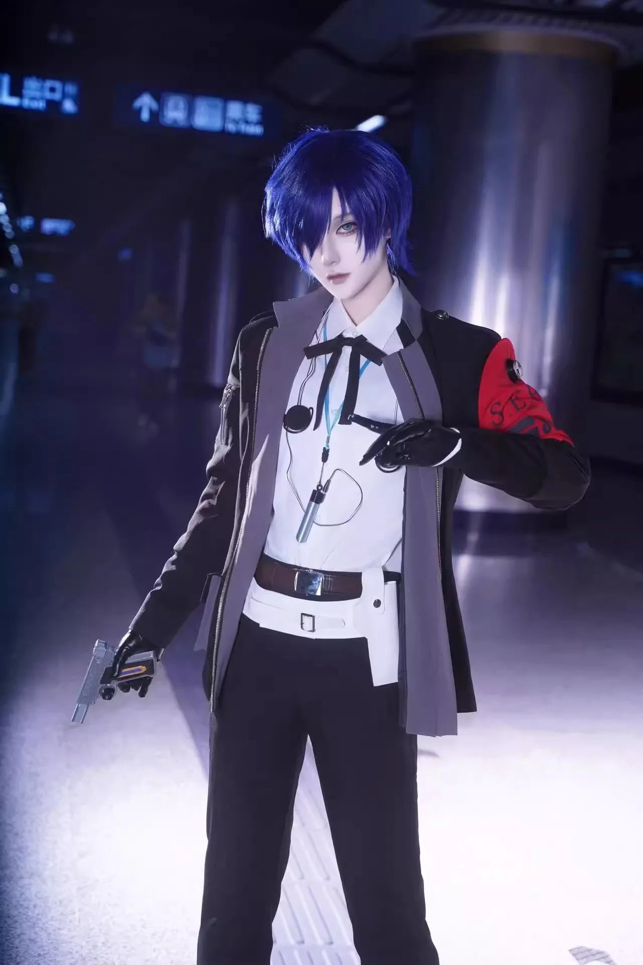 SBluuCosplay P3 Makoto Yuki Cosplay Costume High Quality School Uniform Halloween Cosutme - Big Tim's Magic Emporium