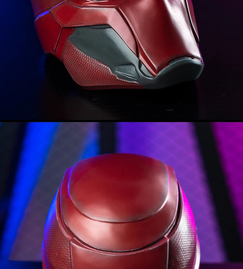 Anime Hero Cosplay Red Helmet With Lining Cushion Super Cosplay Mask Props for Men Women Daily Gifts Birthday Gift Christma - Big Tim's Magic Emporium