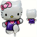 Cartoon Party Balloon Decoration Cute Hello Kitty Birthday Kids Theme Scene Layout Hello Kitty Room Decor Kawaii Gift for Girls