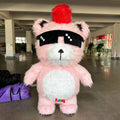 Popular Custom Giant Inflatable Cool Bear Mascot Costume with Sunglasses Halloween Xmas Cartoon Animal Cosplay Outfits - Big Tim's Magic Emporium