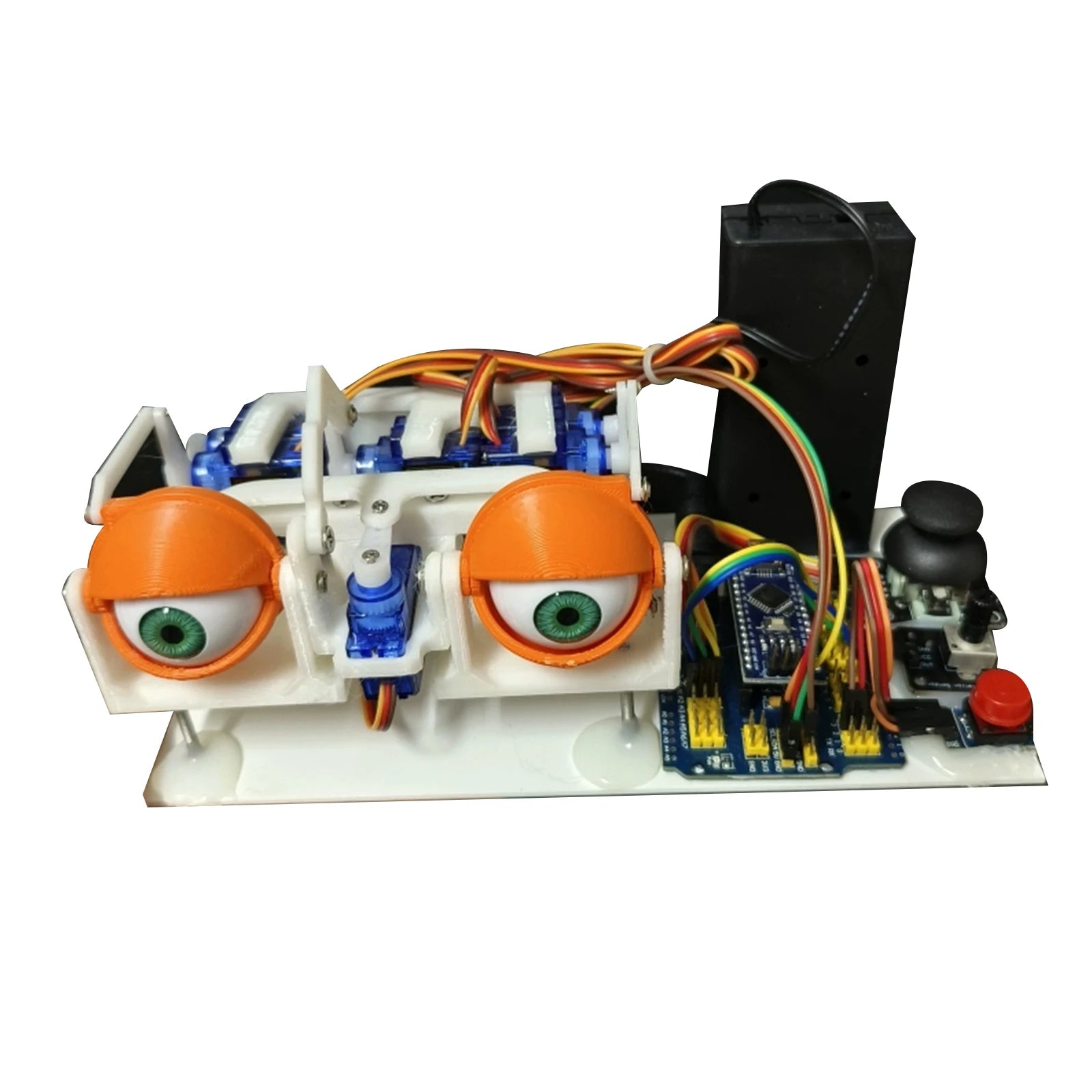 Animatronic Eyes DIY Kit for Arduino Bionic Robot SG90 Servo Joystick Control Electronic Module