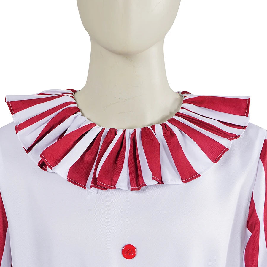 Clown Cosplay Costume New Movie Clown in A Cornfield Cosplay Jumpsuit Terror Play Outfit Kid Adult Halloween Party Clown Clothes - Big Tim's Magic Emporium
